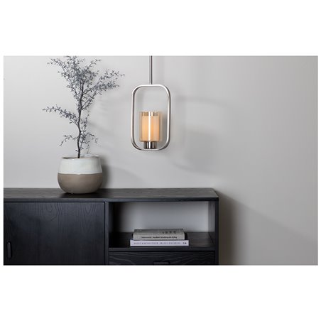 Aludra Pendant Lamp L220*W120*H340 Nickle