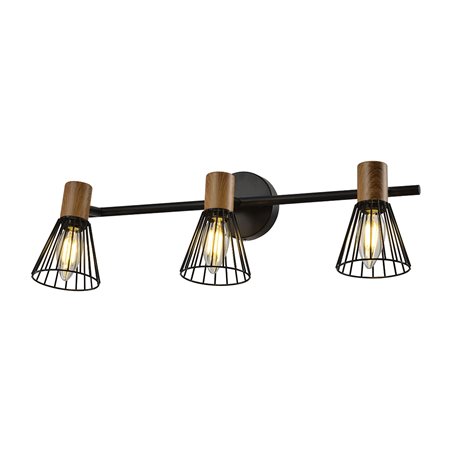 Atticus Wall Lamp L485*W165*H150 Black