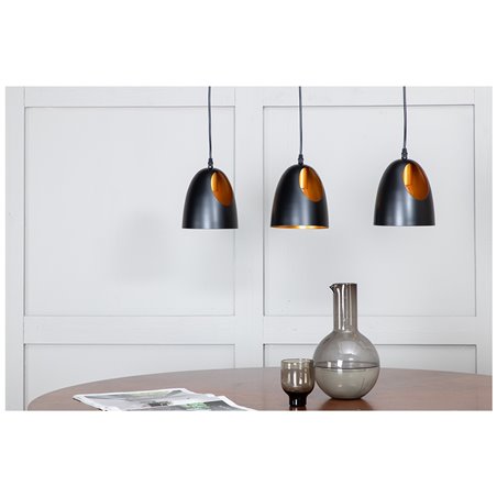 Elda Pendant Lamp L750*W160*H170 Black / Copper