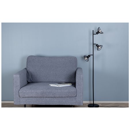 Golvlampa Elsa 29x20x139cm - Svart