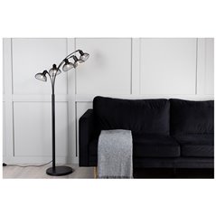 Golvlampa Elsa 81x36x152cm - Svart