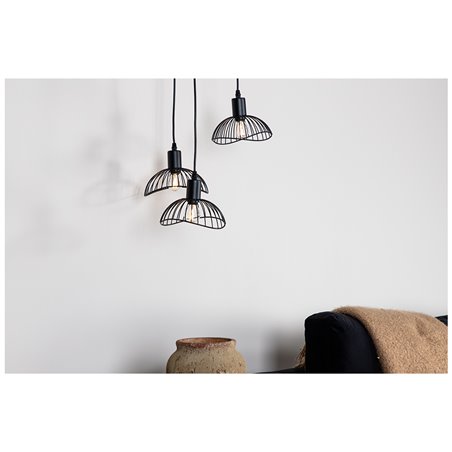 Elsa Pendant Lamp D400*H1400 Black