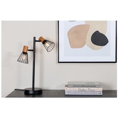 Atticus Table Lamp L240*W150*H455 Black