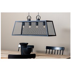 Hage Pendant Lamp L780*W300*H365 Black