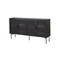Skänk/Sideboard Raffels 175x40x90cm - Svart - Ek/Trä/Rotting/Metall Skänk/Sideboard Raffels 175x40x90cm - Svart - Ek/Trä/Rotting/Metall