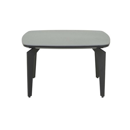 Soffbord Modena - 55x55x32cm - Svart - Keramik/Metall