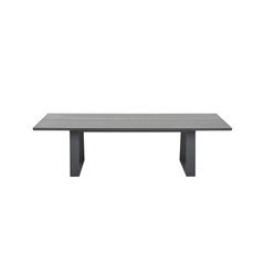 Soffbord Parade - 165x70x45cm - Svart/Faner - MDF/Metall