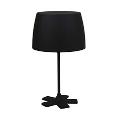 Bordlampe Vigo - 65x37cm - Sort - Metal / Pla st