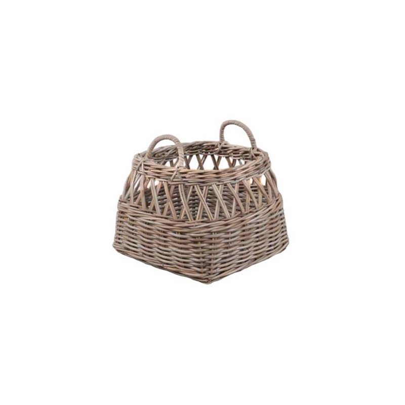 Kurv Kobu - 40x40x37cm - Natur - Rattan