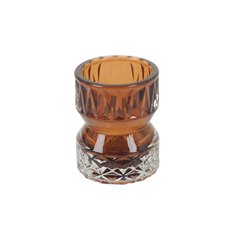 Ljuslykta 12-Pack - Costes - 7x7x9cm - Brun/Transparent - Glas