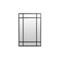 Spegel Manhattan Handtillverkad - 80x120cm - Antiksvart - Metall/Glas