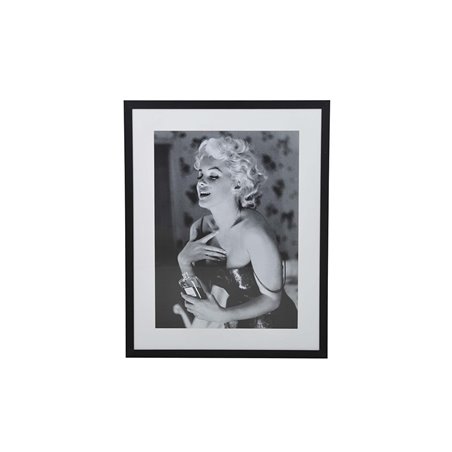 Tavla Villa - Marilyn Pose - 70x90cm - Glas/Trä