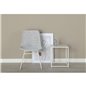 Cirebon Dining Chair - White / White wash natural rattan