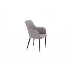 Comfort Chair Polar harmaa - mustat jalat