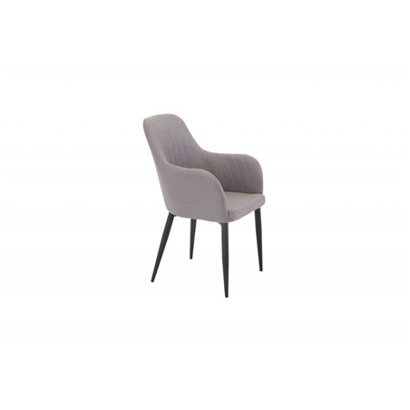 Comfort Chair Polar harmaa - mustat jalat