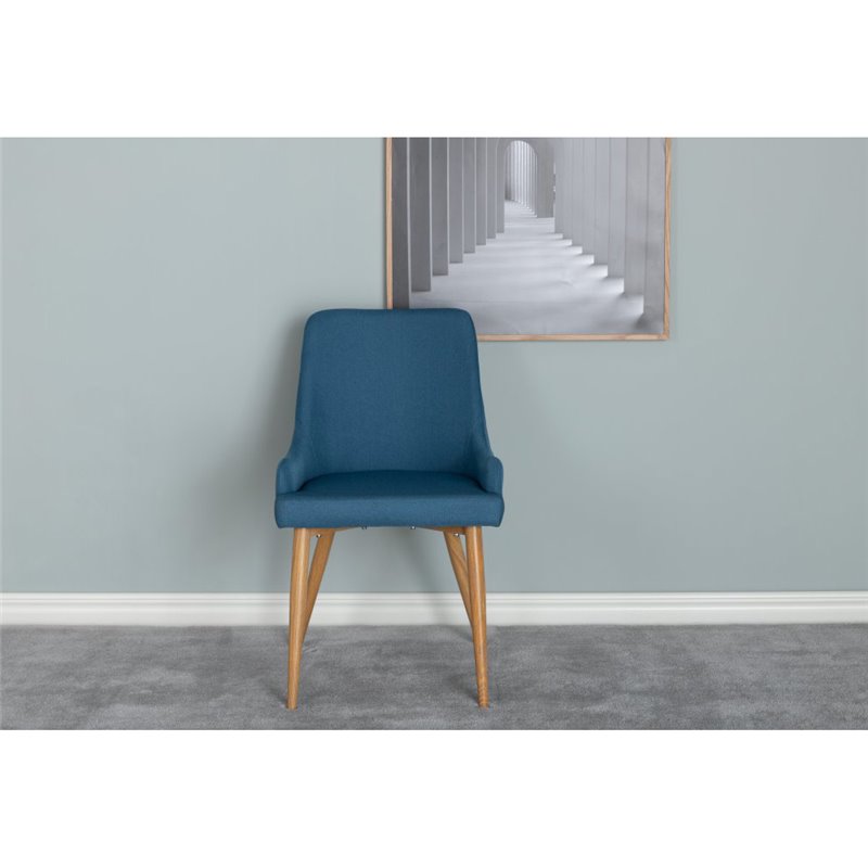 Plaza - Dining chair - Blue