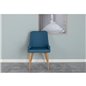 Plaza - Dining chair - Blue