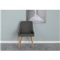 Plaza - Dining chair - Dark grey