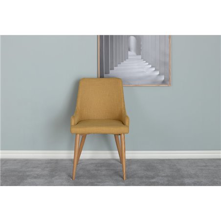 Plaza - Dining chair - Mustard