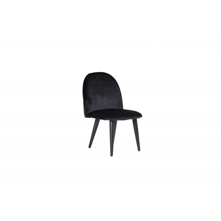 Velvet Dining Chair XXS - Sort Velvet