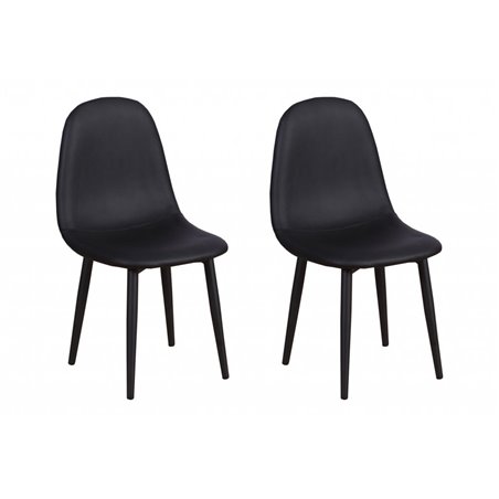 Polar dining Chair XXS -Black PU