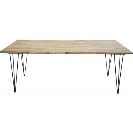 Bali Table - 200*90cm - Teak /Black