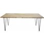 Bali Table - 200*90cm - Teak /Black