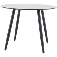 Plaza - Dining table - 100 ø - Black/Black