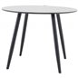 Plaza - Dining table - 100 ø - Black/Black