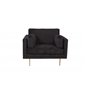 Boom - Single Chair Velvet - Black