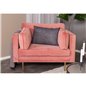 Boom - Single Chair Velvet - Dusty pink