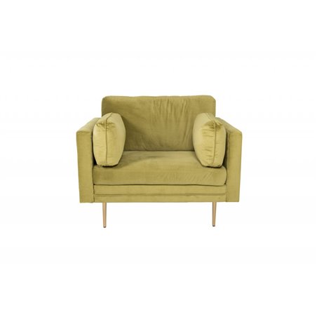 Boom - Single Chair Velvet - Spring Green