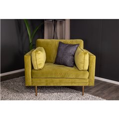 Bom - Single Chair Velvet - Spring Green