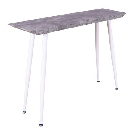 Edge Side Table - Hvid / beton look