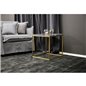 Estelle Side Board Grey Marble / Matt Brass