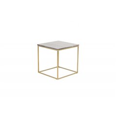 Estelle Side Board Harmaa marmori / Matt Brass