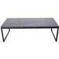 Estelle Sofa Table 120*60*36 Grey Marble / Matt Black Estelle Sofa Table 120*60*36 Grey Marble / Matt Black