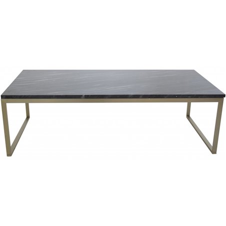 Estelle Sofa Table 120*60*36 Grey marble / Matt Brass