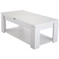 Soffbord Lind 120 cm - Vit