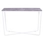 Palace Side Table - White / Concrete-look