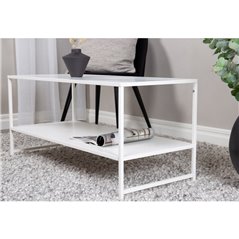 Staal - End Table- White