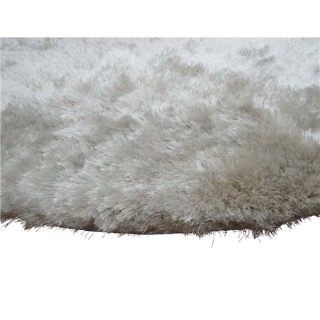 Shiva Shaggy Carpet - ø200cm - Champagne