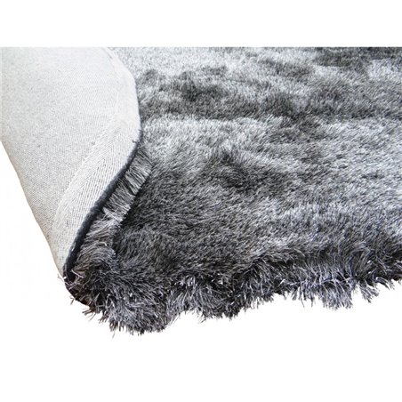 Shiva Shaggy Carpet - ø200cm - Grey