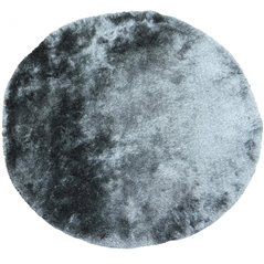 Shiva Shaggy Carpet - ø200cm - Grey