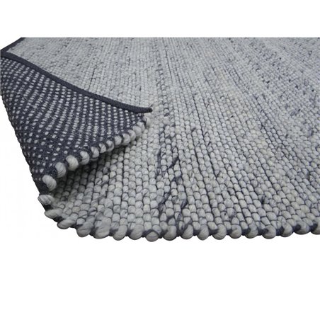 Ganga Wool Carpet - 200*300cm - Silver