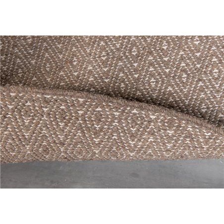 Julana Wool Carpet - ø200 - Brown