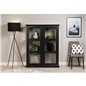 Wave - Glass cabinet - 120X40X150 CM - Black