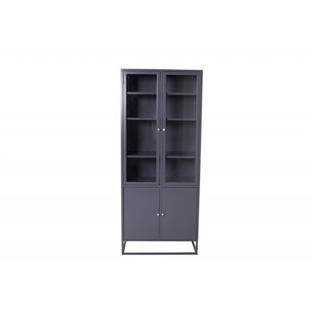 Bakal - Covered Bookcase - Light Grey