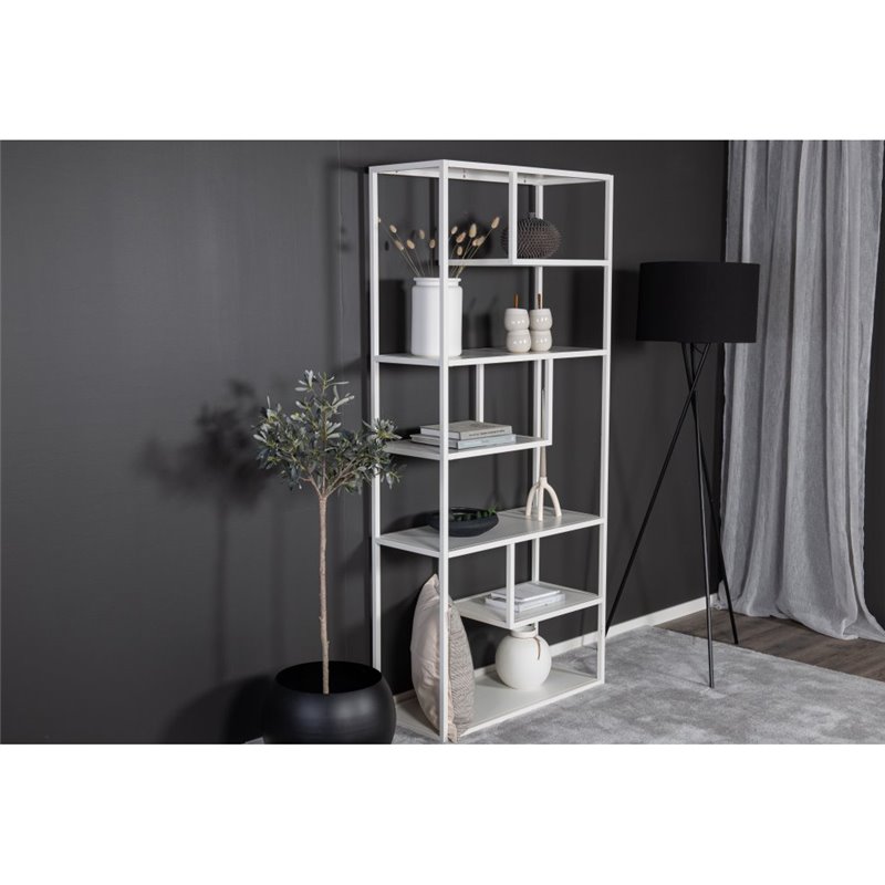 Staal - Bookcase - White