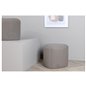 Peg Pouf - / Greige Teddy